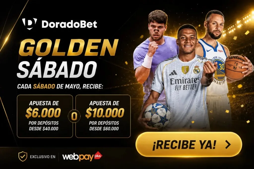 DoradoBet Chile: promocion Sabado dorado con apuestas deportivas exclusivas