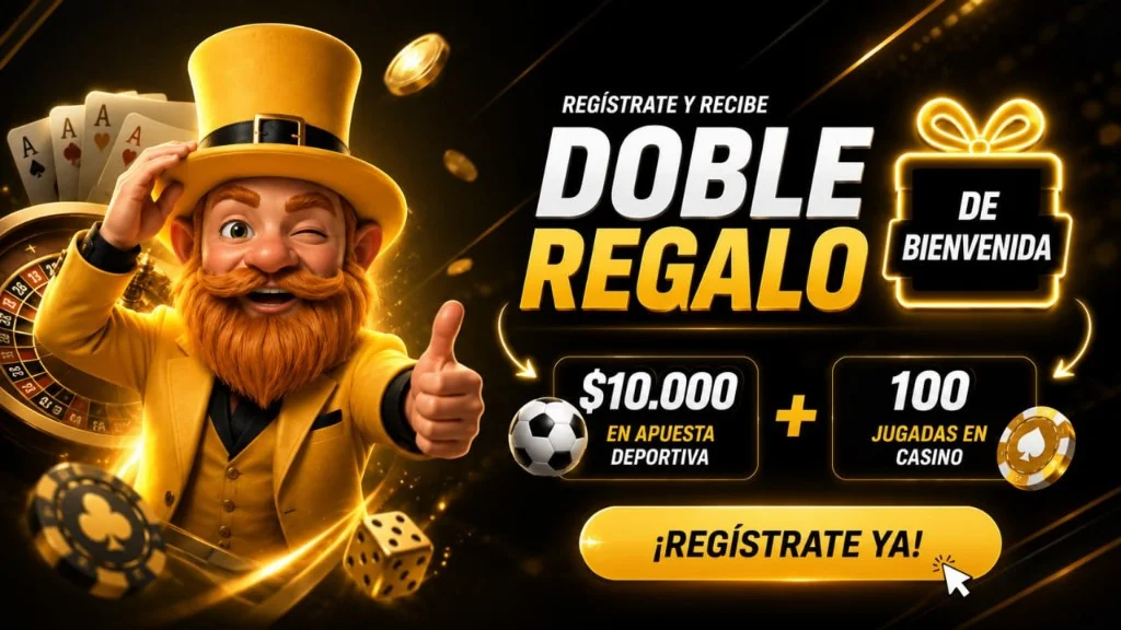 DoradoBet Casino Chile: doble regalo de bienvenida con apuesta deportiva y jugadas en casino